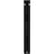 Ekena Millwork Bradford Wrought Iron Bracket, (Single center brace), Antiqued Silver 1 1/2"W x 7 1/2"D x 10"H BKTM01X07X10SBRASV - alternate 3